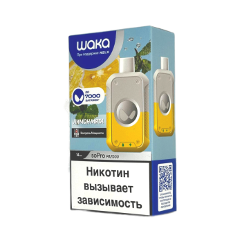 Эл. сиг. WAKA soPRO PA 7000 Лимон мята 1,8 %