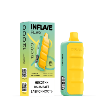 Эл. сиг. INFLAVE FLEX 12000 Кислое драже 2%