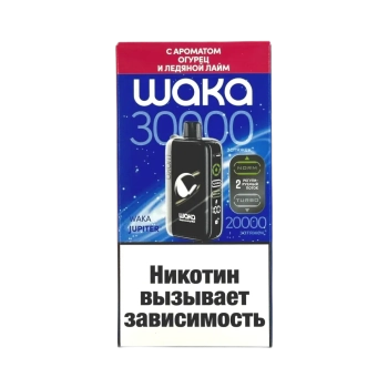 Эл. сиг. WAKA JUPITER DM 30000 Огурец ледяной лайм 2%