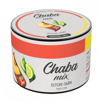 Chaba Mix Peach-Lime Nicotine Free 40 г МРК