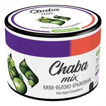 Chaba Mix Kiwi apple gooseberry Nicotine Free 40 г