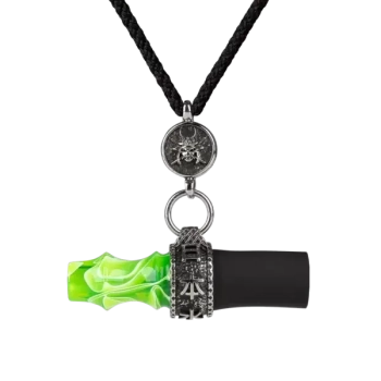 Мундштук индивидуальный Japona Hookah Mouth Tip Samurai Cord-Green