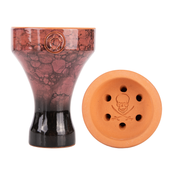 Чашка Tortuga Чёрная метка глазурь сиреневая