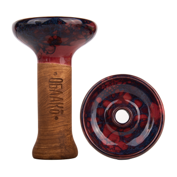 Чашка Облако Phunnel M Glaze Top вишнево-черный мрамор