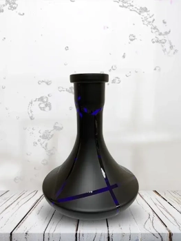 Колба Vessel Glass Крафт полоски фиолетовые (1-175)