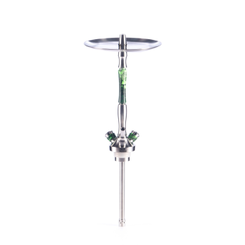 Кальян UNION Fibonacci акрил зелёный II (без колбы)