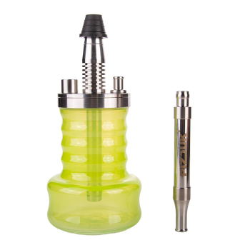 Кальян Pizduk Hookah (bordeaux-bag) салатовая колба