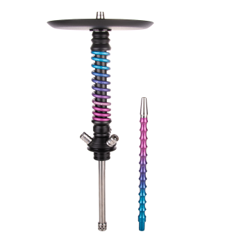 Кальян MAMAY CUSTOMS Coilover MINI SPECIAL ANOD чёрный/space (без колбы)