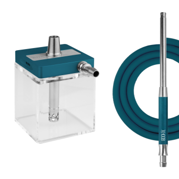 Кальян Hoob subAtom Marine Blue x SS | Cube mini