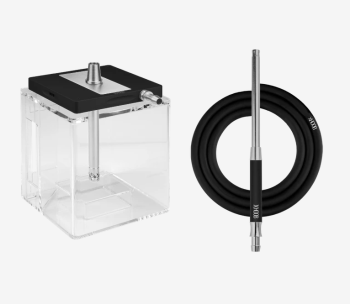 Кальян Hoob Atom Black x Black | Комплект Стандарт