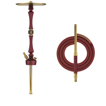 Кальян Hoob Mars Pro | Винный красный x Золото