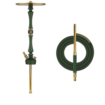 Кальян Hoob Mars Pro | Британский гоночный зелёный x Золото