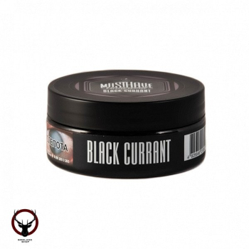 Табак для кальяна MustHave Black currant 125гр