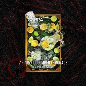 Табак Cobra La Muerte Cucumber Lemonade (Огуречный Лимонад) 40 гр.