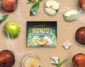 Blaze - Apple Peach Smoothie 50 гр. (Яблочно-Персиковый Смузи)