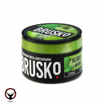 BRUSKO STRONG Яблоко с мятой 50гр