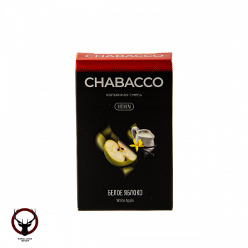 Chabacco MEDIUM White apple 50гр