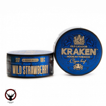 Табак Kraken - Medium Seco Земляника 100 гр.