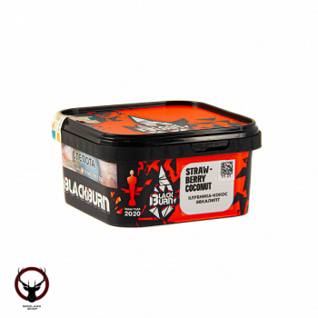 Burn BLACK Strawberry coconut 200гр