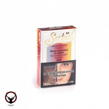 Serbetli Банан клубника со льдом 50гр