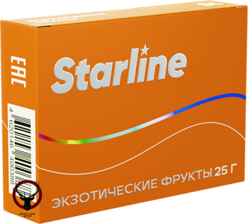 Табак для кальяна Starline "Старлайн" (Экзотические фрукты), 25 г