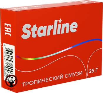 Табак для кальяна Starline "Старлайн" (Тропический смузи), 25 г