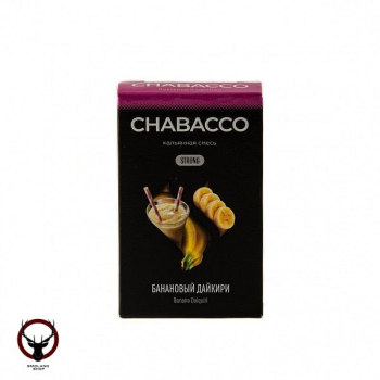 Табак для кальяна Chabacco Mix STRONG Banana daiquiri 50гр