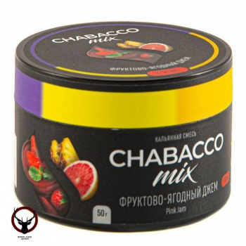 Табак для кальяна Chabacco Mix STRONG Pink JAM 50гр