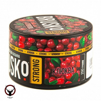 Табак для кальяна BRUSKO STRONG Клюква 250гр
