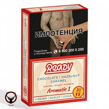 Табак для кальяна Ready 30гр №1 Chocolate Hazelnut Caramel