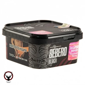 Sebero Black Strawberry Banana 200гр