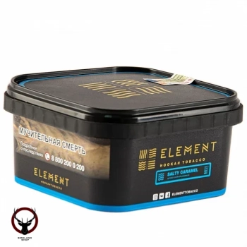 Табак для кальяна Element ВОДА Salty Caramel 200гр