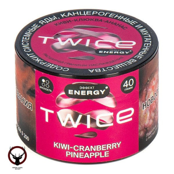 Табак для кальяна TWICE Киви-Клюква-Ананас 40гр