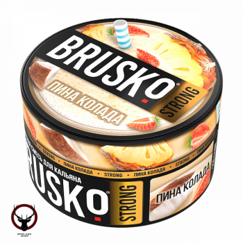 Табак для кальяна BRUSKO STRONG Пина колада 250гр