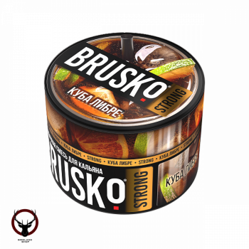 Табак для кальяна BRUSKO STRONG Куба либре 50гр