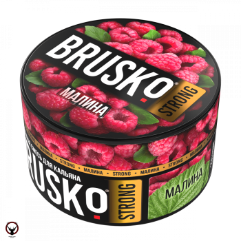 Табак для кальяна BRUSKO STRONG Малина 250гр