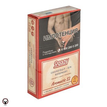 Табак для кальяна Ready 30гр №12 Grapefruit Gin Rosemary
