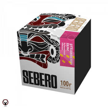 Sebero Strawberry gum 100гр МРК
