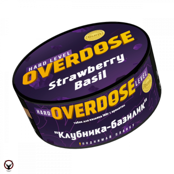 Overdose Strawberry Basil 100гр МРК