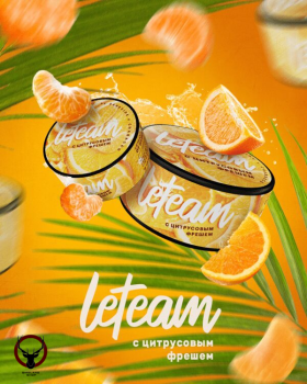 Смесь для кальяна Leteam с цитрусовым фрешем 125 гр