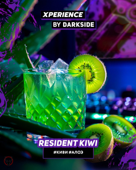 Табак для кальяна Darkside XPERIENCE RESIDENT KIWI 120 гр.